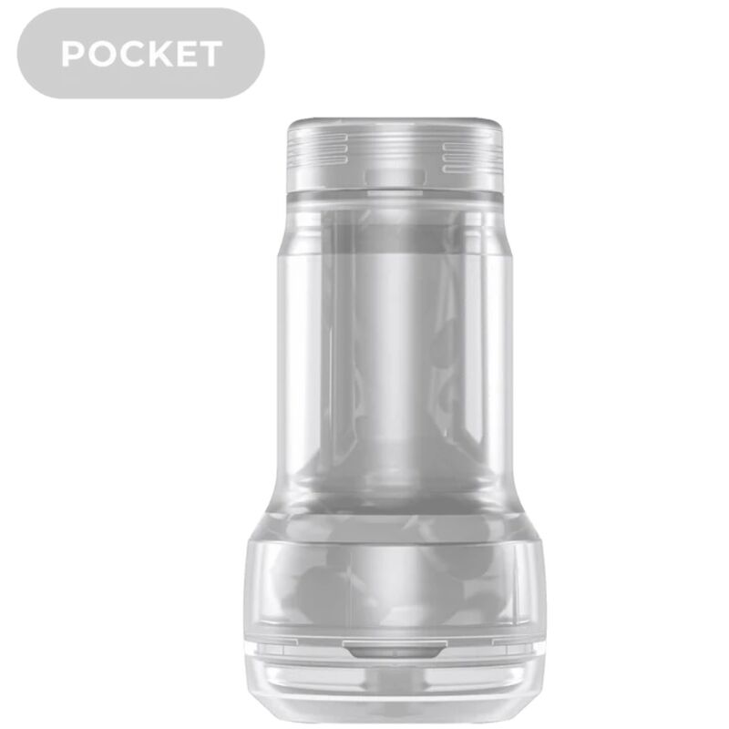 KIIROO - FEEL POCKET STROKER CRYSTAL BY KIIROO TRANSPARENT - Amore24