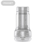 KIIROO - FEEL POCKET STROKER CRYSTAL BY KIIROO TRANSPARENT - Amore24