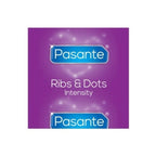 PASANTE - INTENSITY BULK MULTITEXTURED CONDOMS 144 UNITS - Amore24