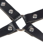 SUBBLIME - 953690 HANDCUFFS WITH BONDAGE BELT BLACK ONE SIZE - Amore24