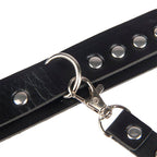 SUBBLIME - 953690 HANDCUFFS WITH BONDAGE BELT BLACK ONE SIZE - Amore24