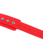 SUBBLIME - 953706 HANDCUFFS WITH BONDAGE BELT RED ONE SIZE - Amore24