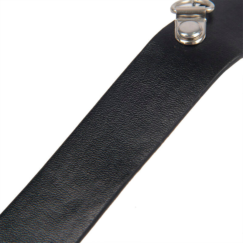 SUBBLIME - 953720 BONDAGE LEATHER STRAP BREAST CLAMPS BLACK ONE SIZE - Amore24
