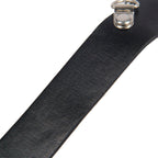 SUBBLIME - 953720 BONDAGE LEATHER STRAP BREAST CLAMPS BLACK ONE SIZE - Amore24