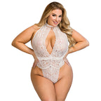 SUBBLIME - 953850 LACE BODYSUIT WHITE S/M - Amore24