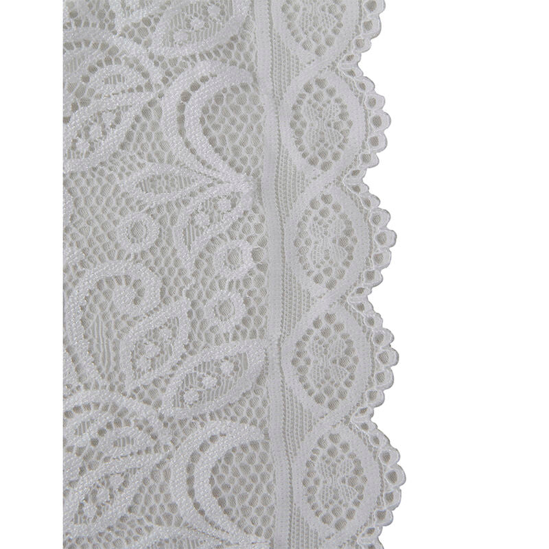 SUBBLIME - 953867 LACE BODYSUIT WHITE L/XL - Amore24