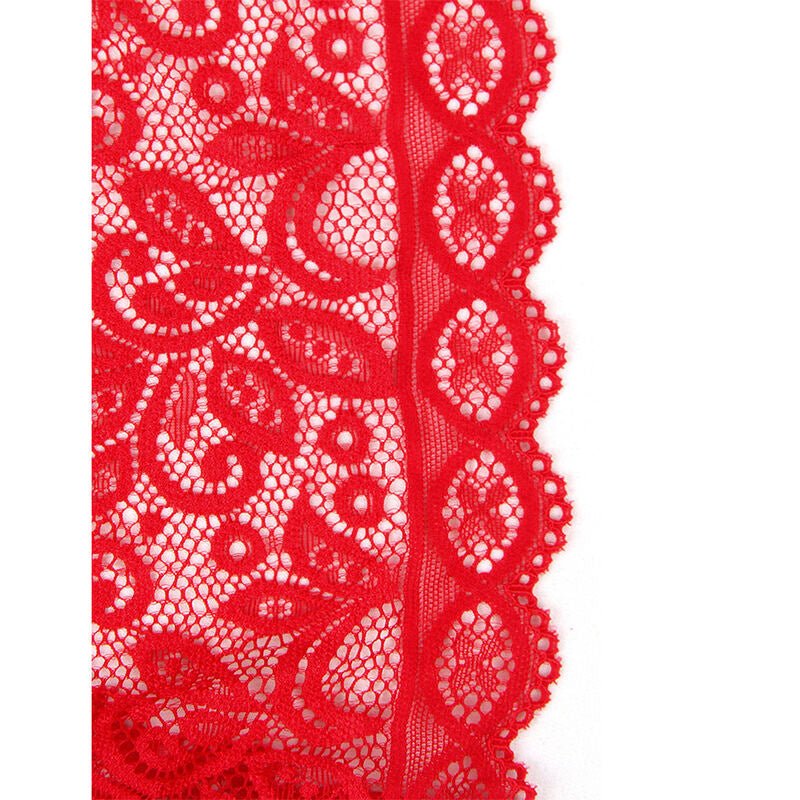 SUBBLIME - 953881 OPEN CUP BODYSUIT RED L/XL - Amore24