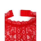 SUBBLIME - 953881 OPEN CUP BODYSUIT RED L/XL - Amore24