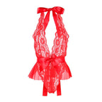 SUBBLIME - 953980 SEXY BODY WITH RUFFLES + BELT RED L/XL - Amore24