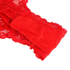 SUBBLIME - 953980 SEXY BODY WITH RUFFLES + BELT RED L/XL - Amore24