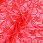 SUBBLIME - 954208 LACE BABYDOLL WITH ADJUSTABLE STRAPS RED S/M - Amore24