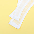 SUBBLIME - 954284 BODY WITH CHAINS + GARTER BELT WHITE S/M - Amore24
