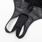 SUBBLIME - 954383 SEXY BODY WITH GARTER BELT BLACK S/M - Amore24