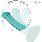 INTENSE - KATIE VIBRATOR WITH SUCTION CUP 10 VIBRATIONS BLUE REMOTE CONTROL - Amore24