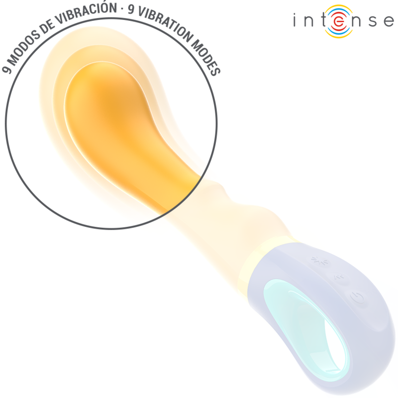 INTENSE - SHAGGY G-SPOT VIBRATOR YELLOW - Amore24