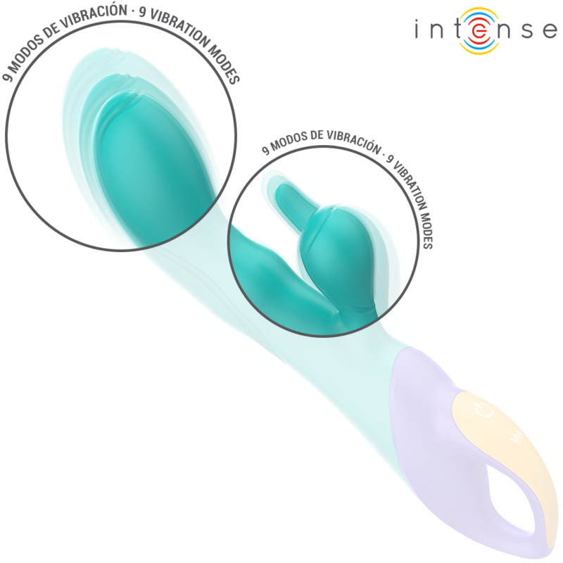 INTENSE - FRED RABBIT VIBRATOR BLUE - Amore24