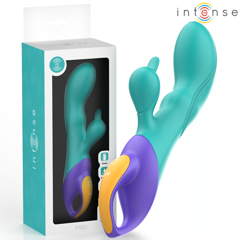 INTENSE - FRED RABBIT VIBRATOR BLUE - Amore24