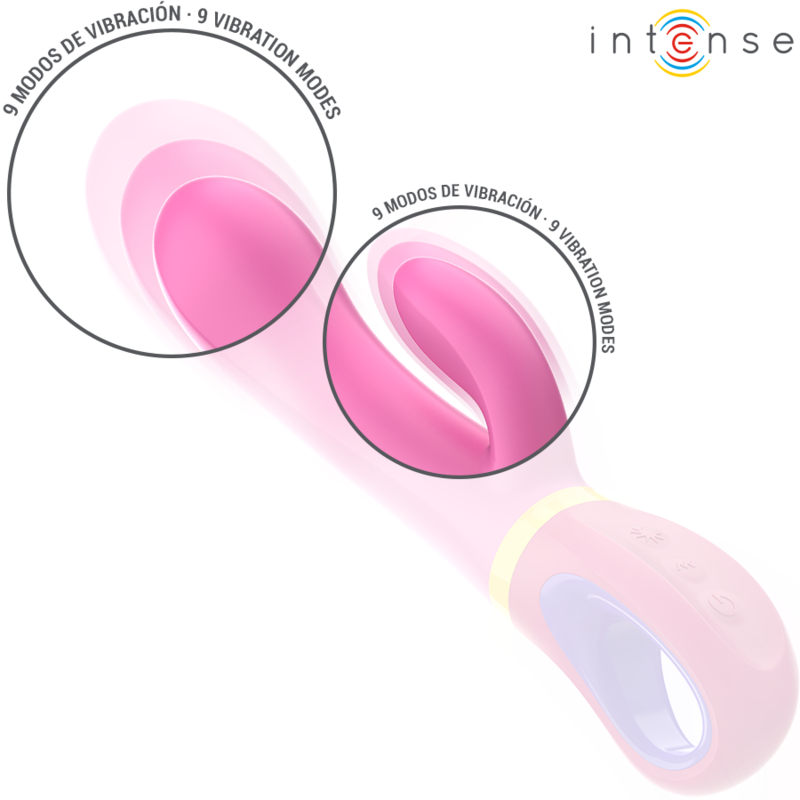 INTENSE - DAPHNE PINK RABBIT VIBRATOR - Amore24