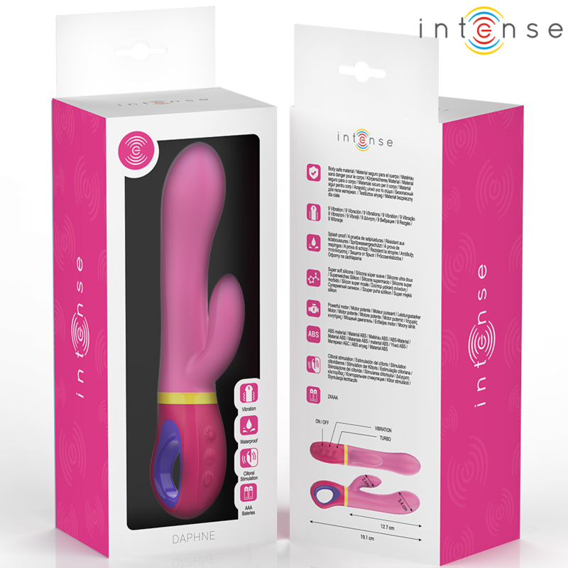 INTENSE - DAPHNE PINK RABBIT VIBRATOR - Amore24