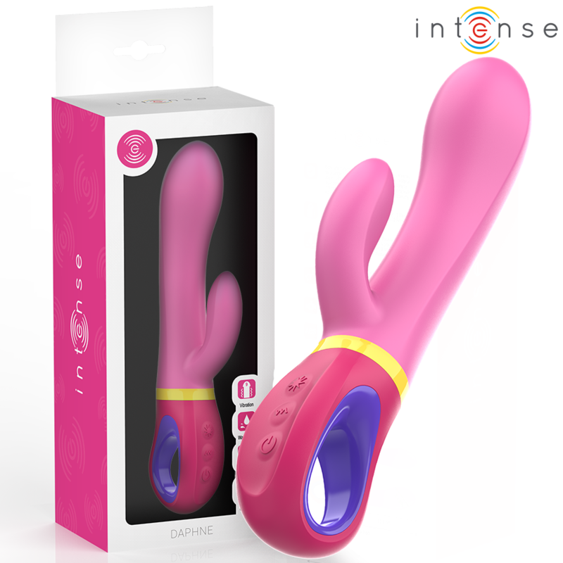 INTENSE - DAPHNE PINK RABBIT VIBRATOR - Amore24