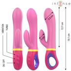 INTENSE - DAPHNE PINK RABBIT VIBRATOR - Amore24