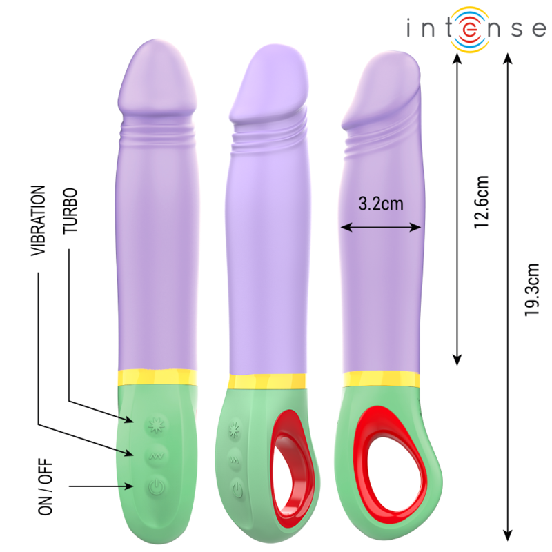 INTENSE - VELMA CLASSIC PURPLE VIBRATOR - Amore24