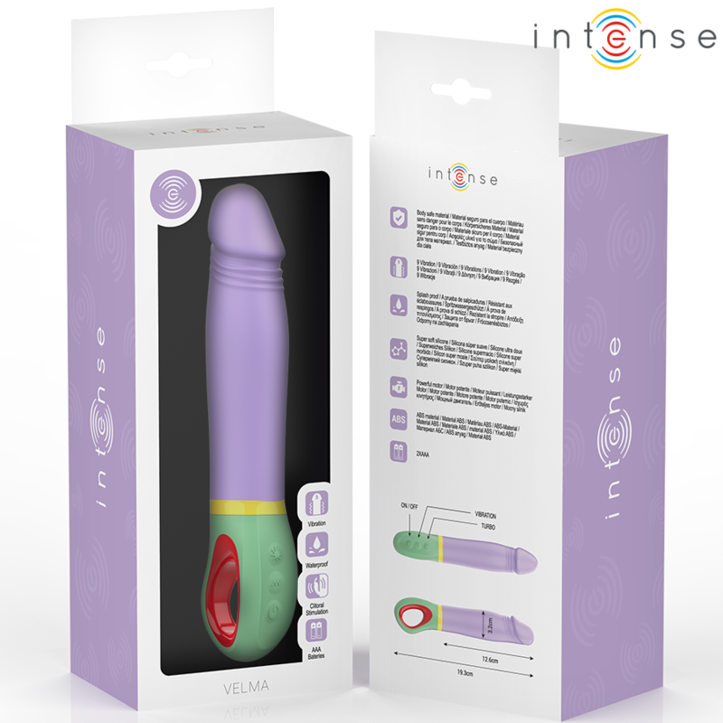 INTENSE - VELMA CLASSIC PURPLE VIBRATOR - Amore24