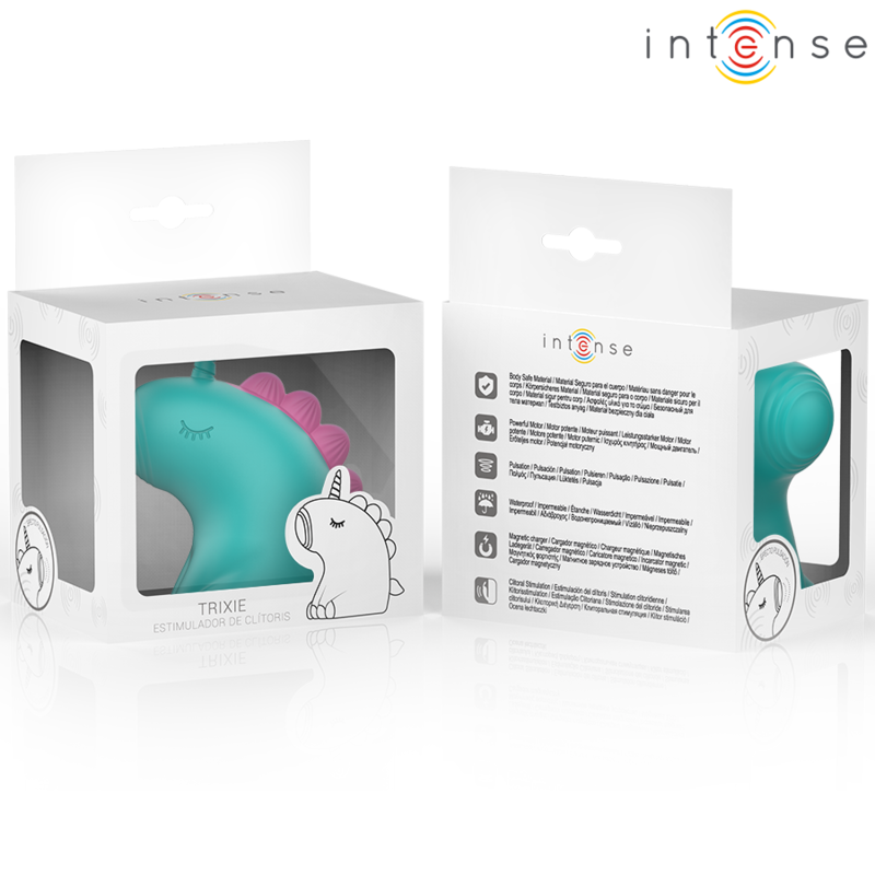 INTENSE - TRIXIE STIMULATOR UNICORN GREEN - Amore24