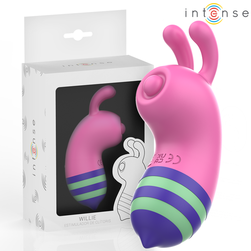 INTENSE - WILLIE STIMULATOR BEE PINK/GREEN - Amore24