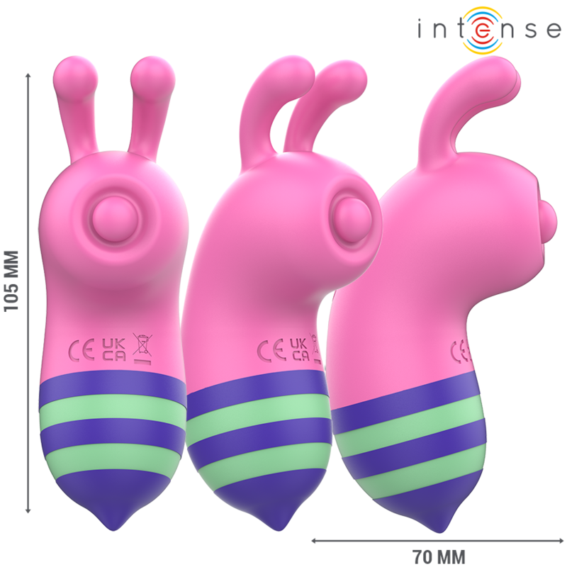 INTENSE - WILLIE STIMULATOR BEE PINK/GREEN - Amore24