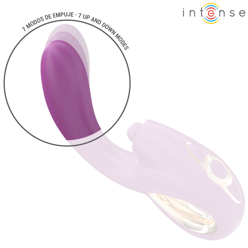 INTENSE - LALI MULTIFUNCTION G-SPOT VIBRATOR TAPPING & THRUST & VIBRATION PURPLE - Amore24