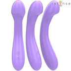 INTENSE - BECKY VIBRATOR 19 CM HEATABLE 7 VIBRATIONS PURPLE - Amore24