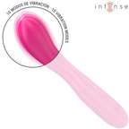 INTENSE - LISETTE VIBRATOR 19 CM FLEXIBLE 10 VIBRATIONS PINK - Amore24