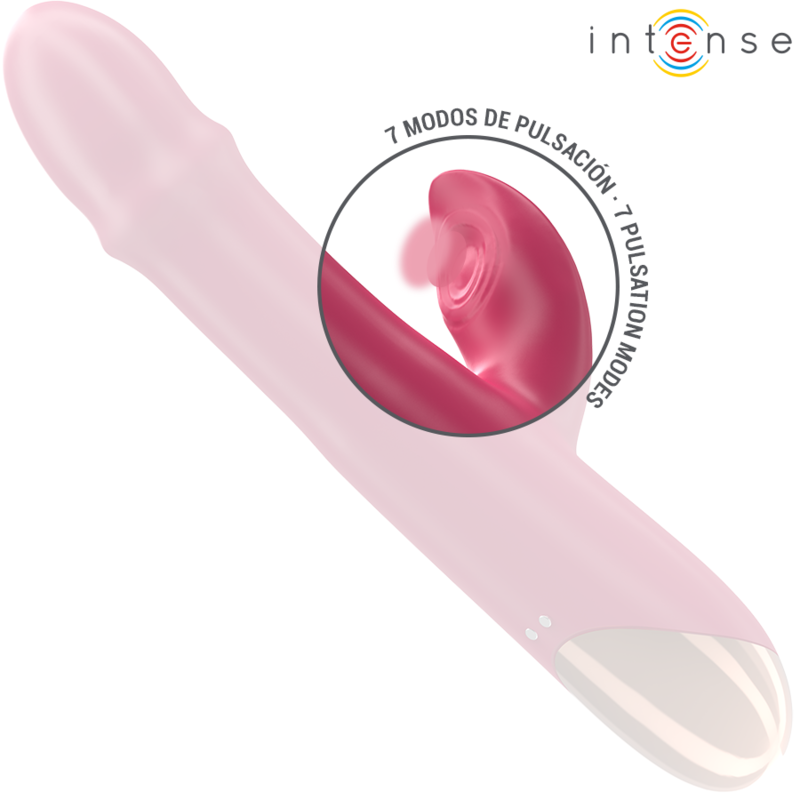 INTENSE - CHLOE MULTIFUNCTION VIBRATOR 3 IN 1 RED - Amore24