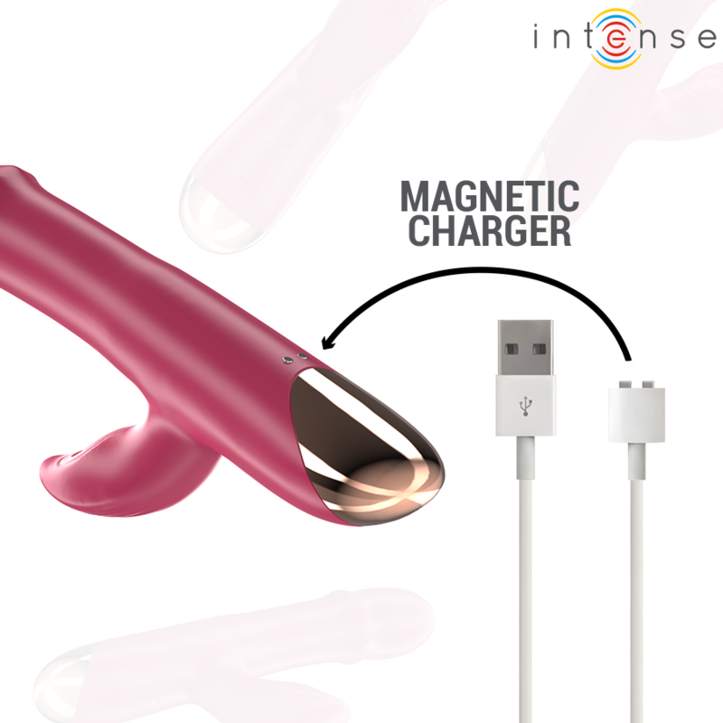 INTENSE - CHLOE MULTIFUNCTION VIBRATOR 3 IN 1 RED - Amore24