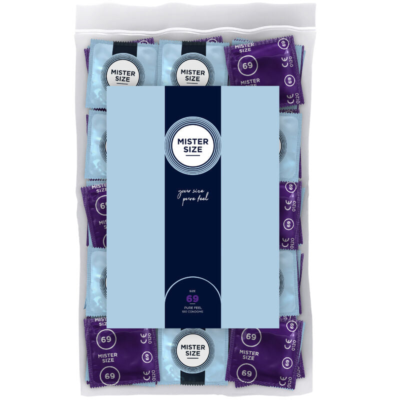 MISTER SIZE - CONDOMS SIZE XXXL 69 MM (100 UNITS) - Amore24