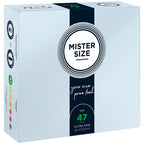 MISTER SIZE - CONDOMS SIZE XS 47 MM (36 UNITS) - Amore24