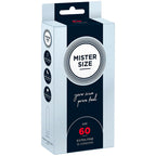 MISTER SIZE - CONDOM SIZE XL 60 MM (10 UNITS) - Amore24
