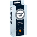 MISTER SIZE - CONDOM SIZE L 57 MM (10 UNITS) - Amore24