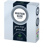 MISTER SIZE - CONDOMS SIZE XS 47 MM (3 UNITS) - Amore24
