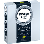MISTER SIZE - CONDOM SIZE S 49 MM (3 UNITS) - Amore24