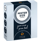 MISTER SIZE - CONDOM SIZE L 57 MM (3 UNITS) - Amore24