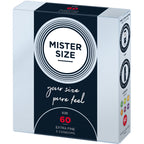 MISTER SIZE - CONDOM SIZE XL 60 MM (3 UNITS) - Amore24