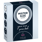 MISTER SIZE - CONDOMS SIZE XXL 64 MM (3 UNITS) - Amore24