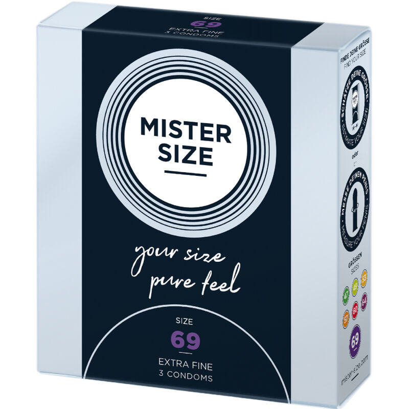 MISTER SIZE - CONDOMS SIZE XXXL 69 MM (3 UNITS) - Amore24