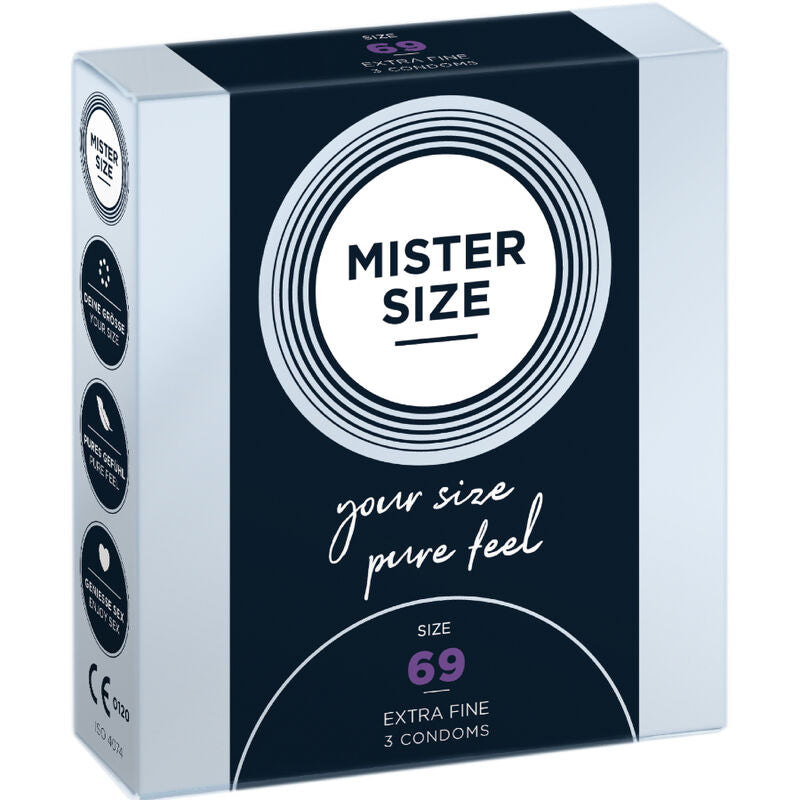 MISTER SIZE - CONDOMS SIZE XXXL 69 MM (3 UNITS) - Amore24