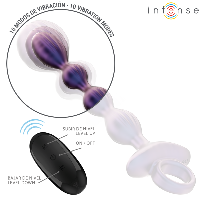 INTENSE - JACKIE VIBRATING ANAL PLUG MODEL 1 REMOTE CONTROL - Amore24