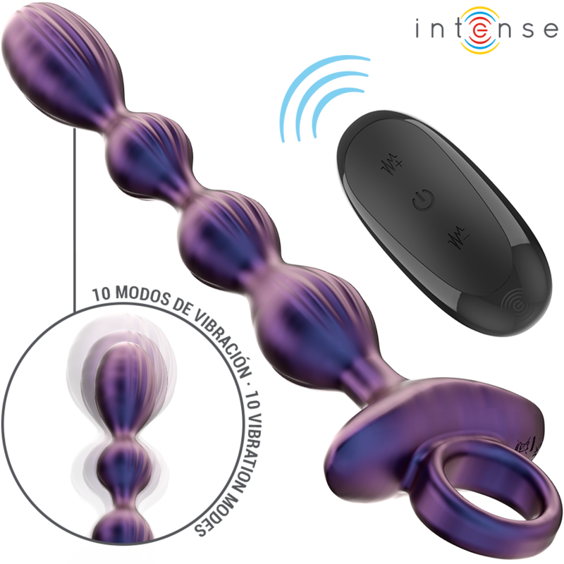 INTENSE - JACKIE VIBRATING ANAL PLUG MODEL 1 REMOTE CONTROL - Amore24
