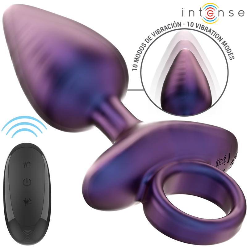 INTENSE - MICHAEL VIBRATING ANAL PLUG MODEL 2 REMOTE CONTROL - Amore24