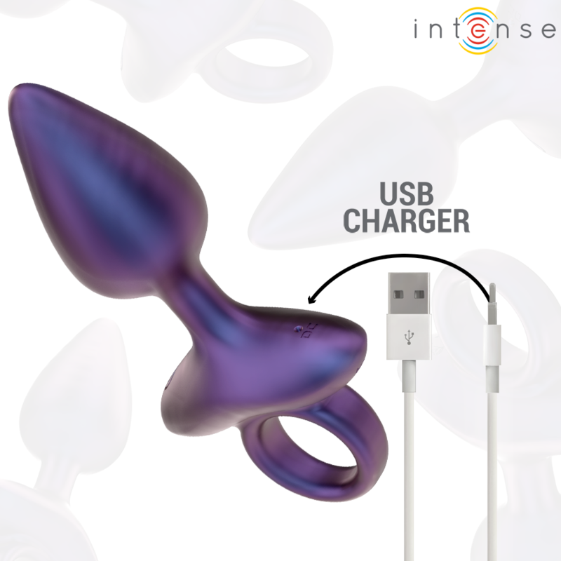 INTENSE - MICHAEL VIBRATING ANAL PLUG MODEL 2 REMOTE CONTROL - Amore24